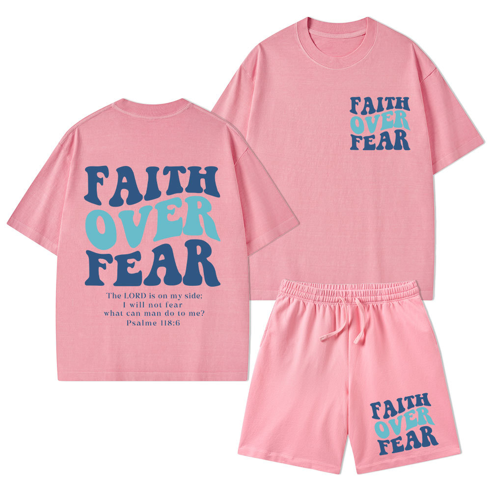 Sample Christian Washed T-Shirt & Shorts Sale - GuidingCross