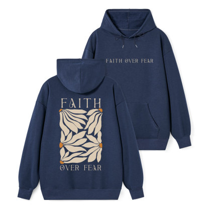 Faith Over Fear Classic Christian Hoodie