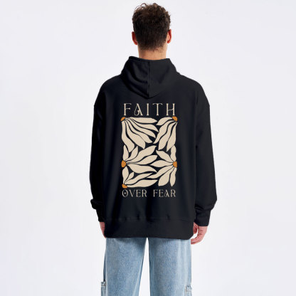 Faith Over Fear Classic Christian Hoodie