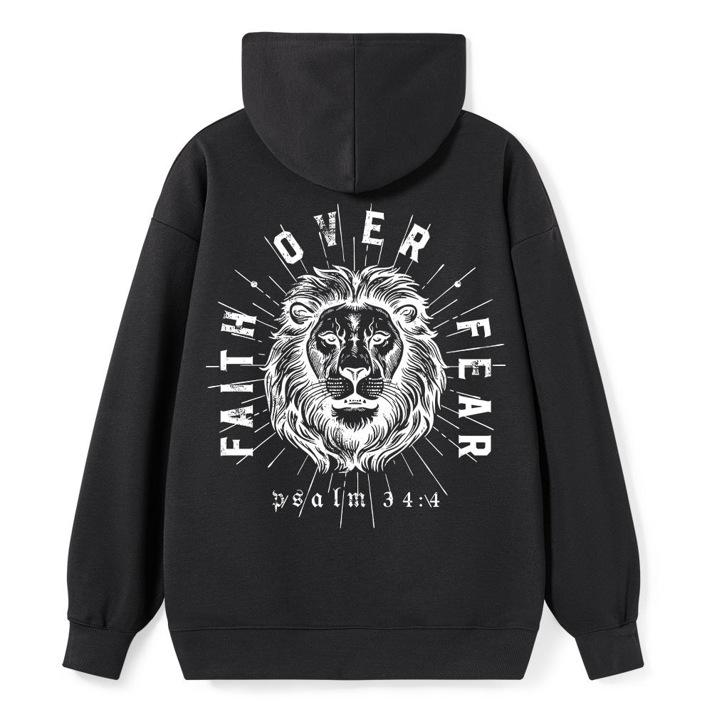 Faith Over Fear Classic Christian Hoodie