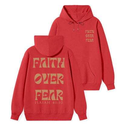 Faith Over Fear Classic Christian Hoodie