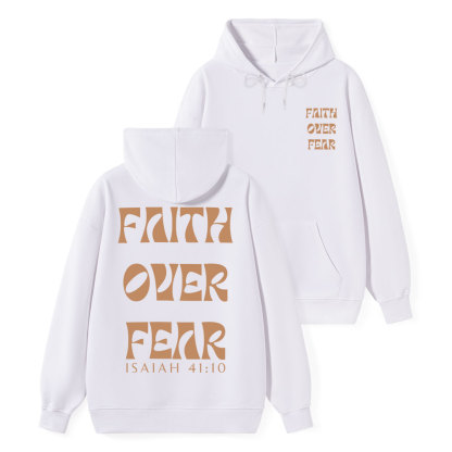 Faith Over Fear Classic Christian Hoodie
