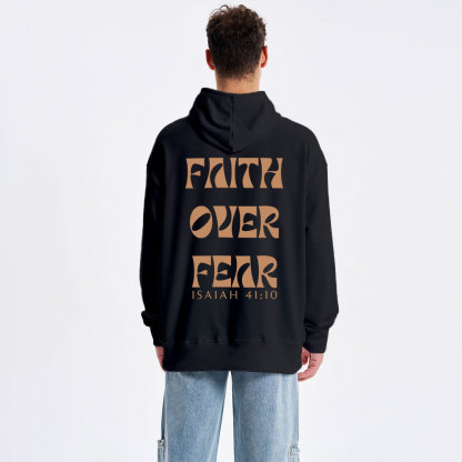 Faith Over Fear Classic Christian Hoodie