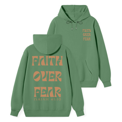 Faith Over Fear Classic Christian Hoodie