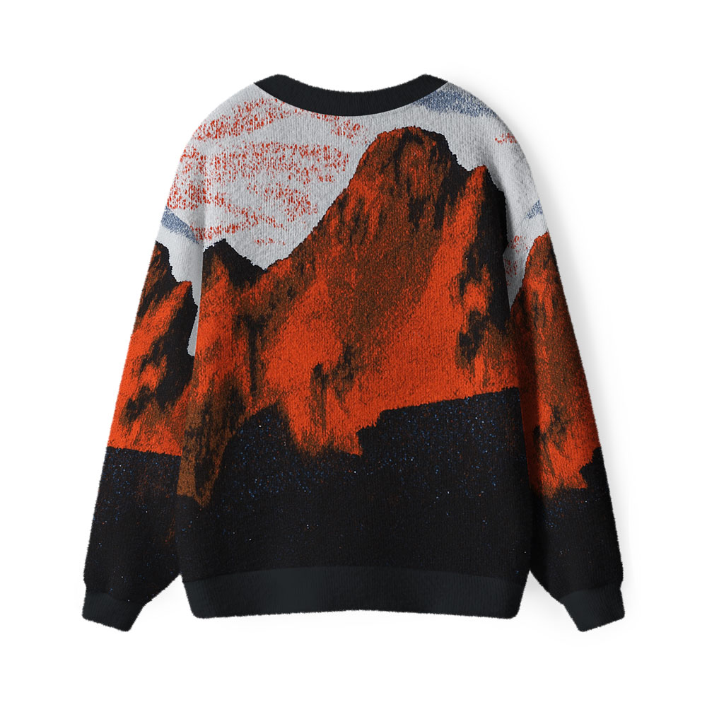 Faith Over Fear Furry Christian Lightweight Cardigan