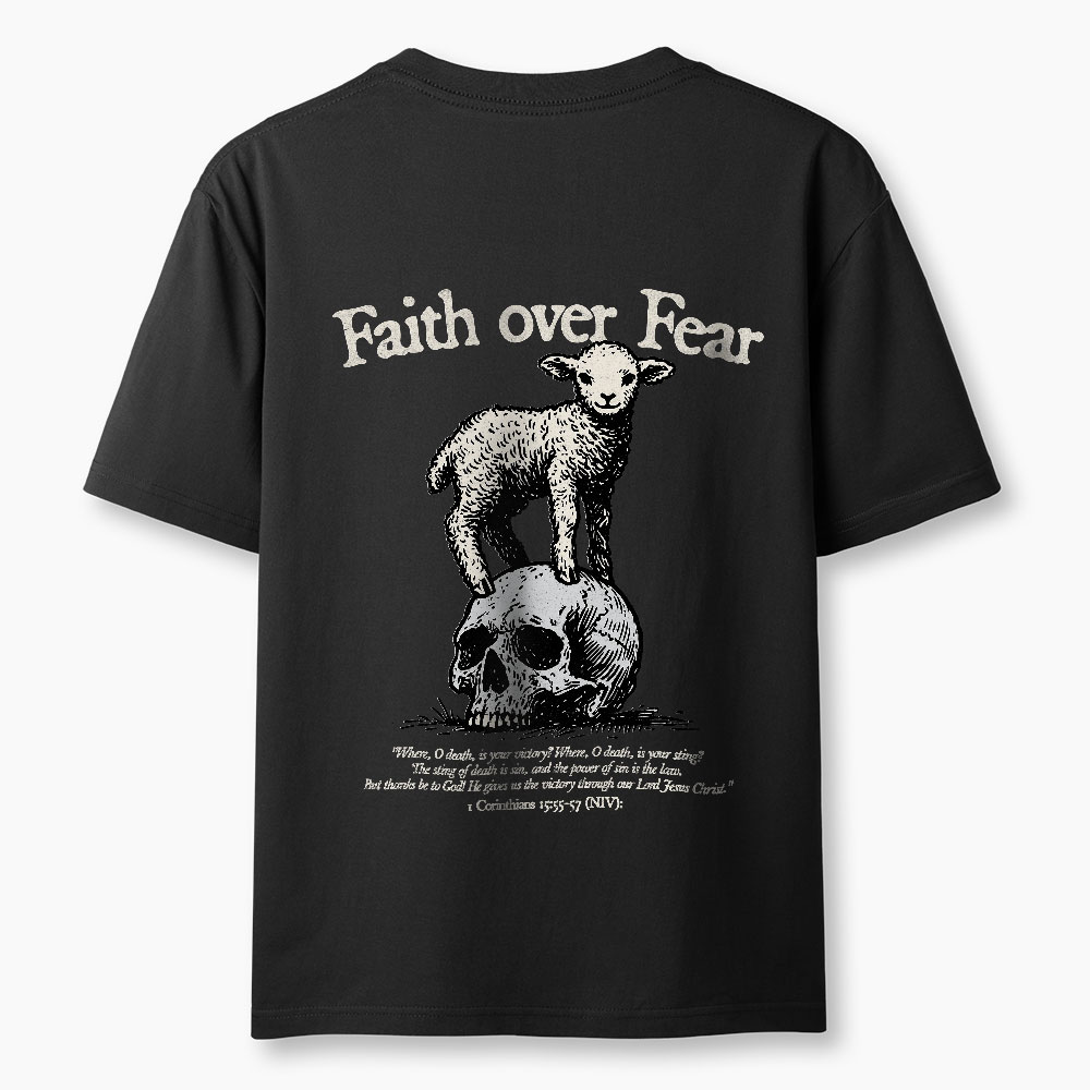 Faith Over Fear Lamb Christian Classic T-Shirt