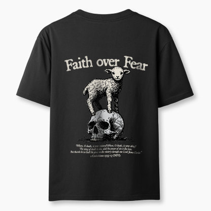 Faith Over Fear Lamb Christian Classic T-Shirt