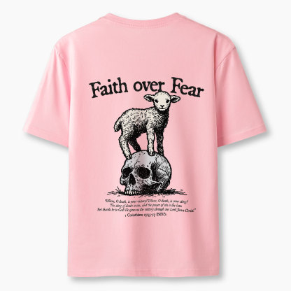 Faith Over Fear Lamb Christian Classic T-Shirt