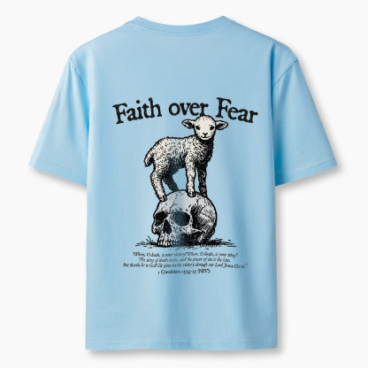 Faith Over Fear Lamb Christian Classic T-Shirt