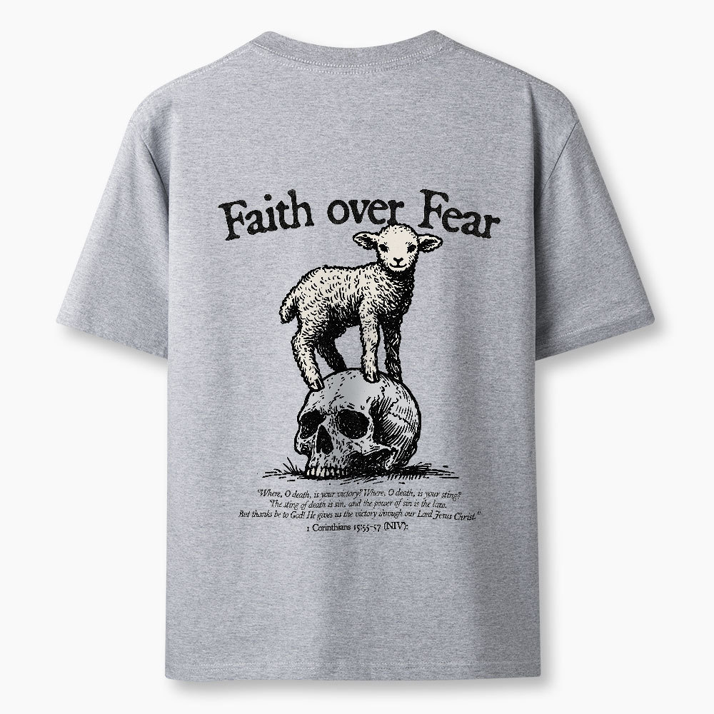 Faith Over Fear Lamb Christian Classic T-Shirt