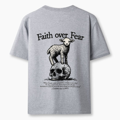 Faith Over Fear Lamb Christian Classic T-Shirt