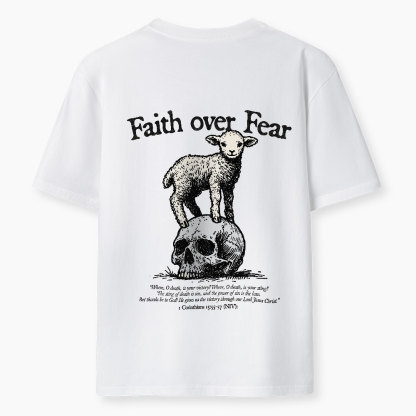 Faith Over Fear Lamb Christian Classic T-Shirt