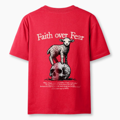 Faith Over Fear Lamb Christian Classic T-Shirt