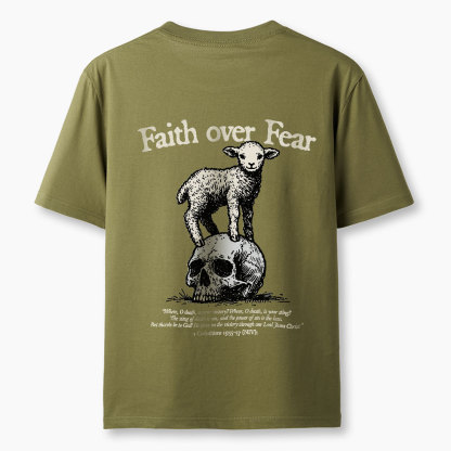 Faith Over Fear Lamb Christian Classic T-Shirt