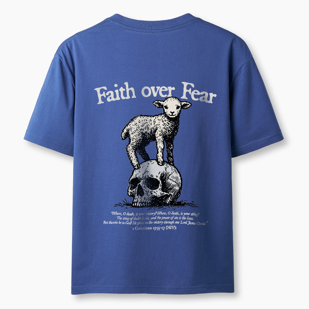 Faith Over Fear Lamb Christian Classic T-Shirt