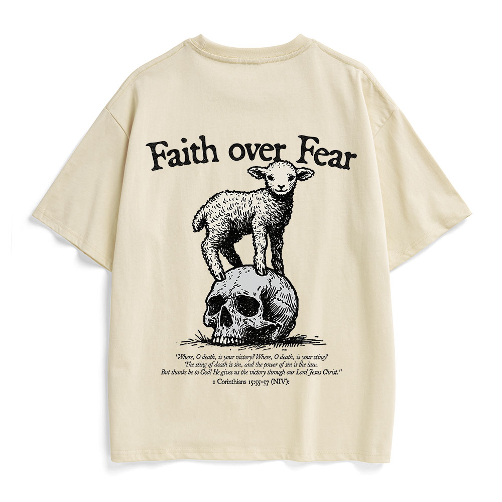 Sample Christian Heavy Cotton T-Shirt Sale - GuidingCross