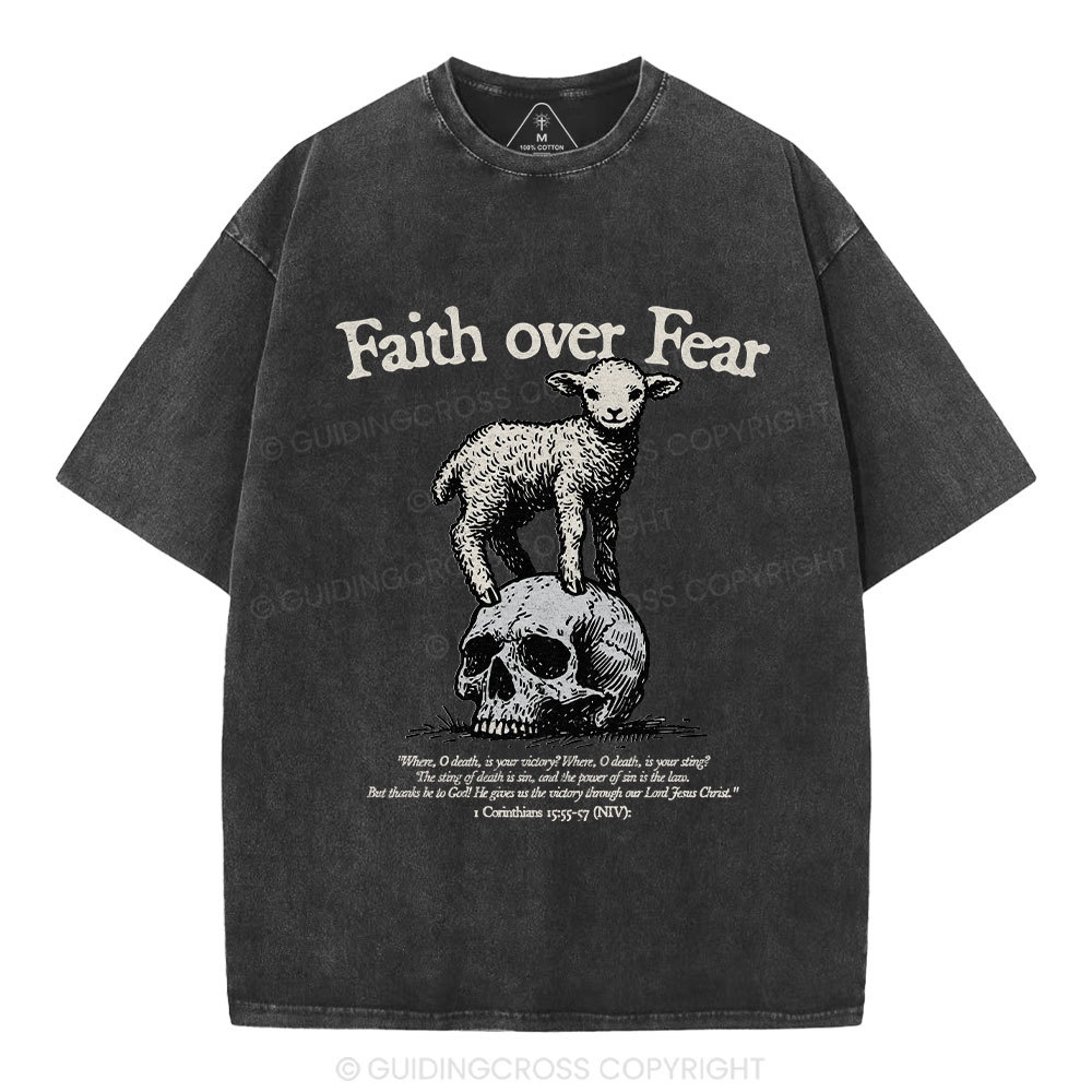 NEW-sample Christian Washed T-Shirt Sale - GuidingCross