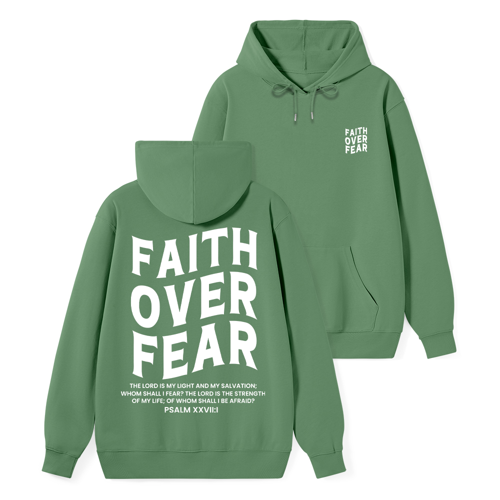 Faith Over Fear Unisex Christian Classic Hoodie