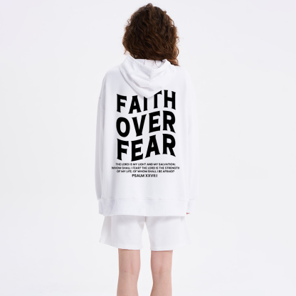 Faith Over Fear Unisex Christian Classic Hoodie