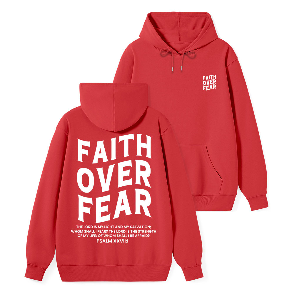 Faith Over Fear Unisex Christian Classic Hoodie