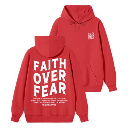 Faith Over Fear Unisex Christian Classic Hoodie