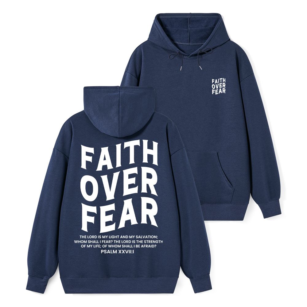 Faith Over Fear Unisex Christian Classic Hoodie