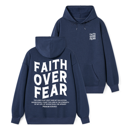 Faith Over Fear Unisex Christian Classic Hoodie