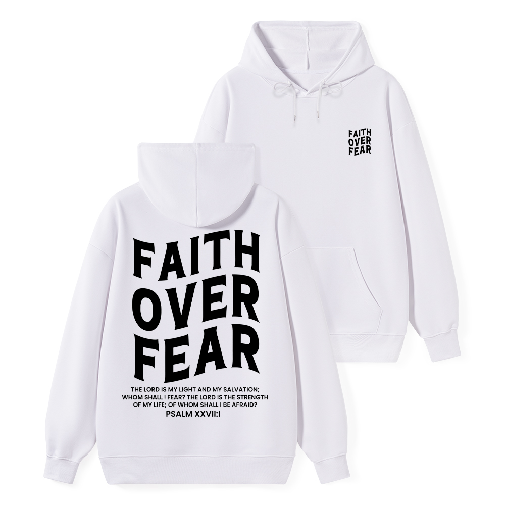 Faith Over Fear Unisex Christian Classic Hoodie