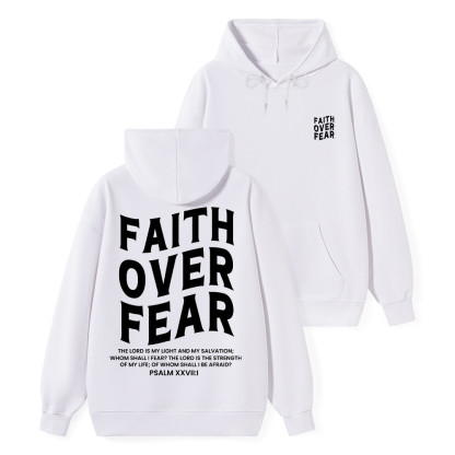 Faith Over Fear Unisex Christian Classic Hoodie