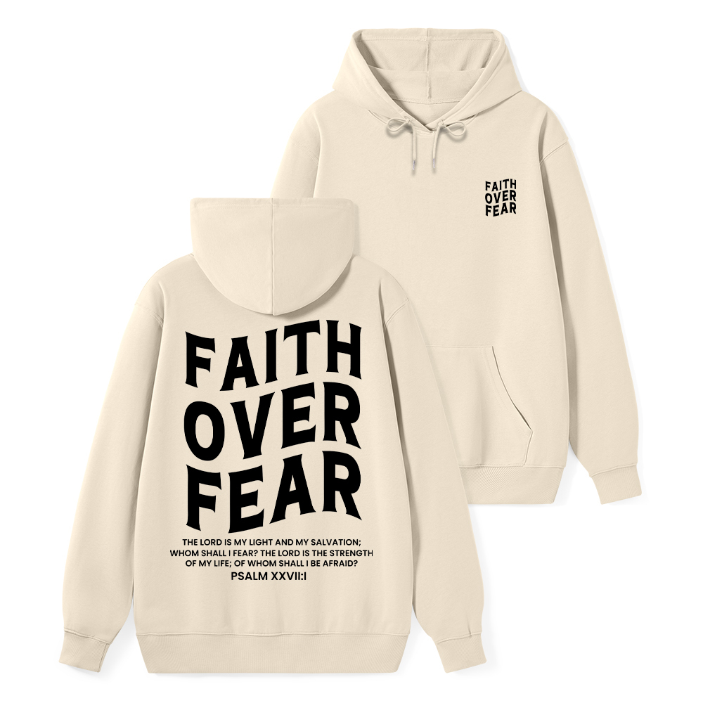Faith Over Fear Unisex Christian Classic Hoodie