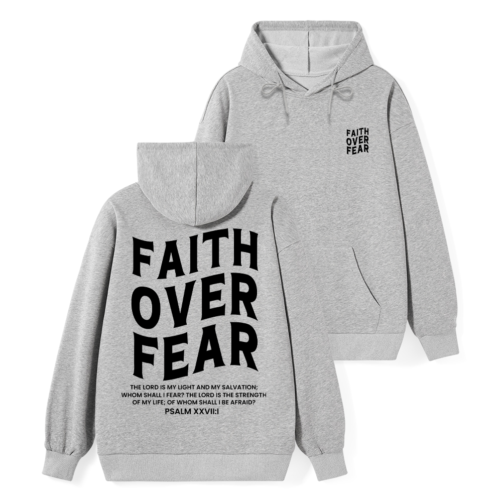 Faith Over Fear Unisex Christian Classic Hoodie