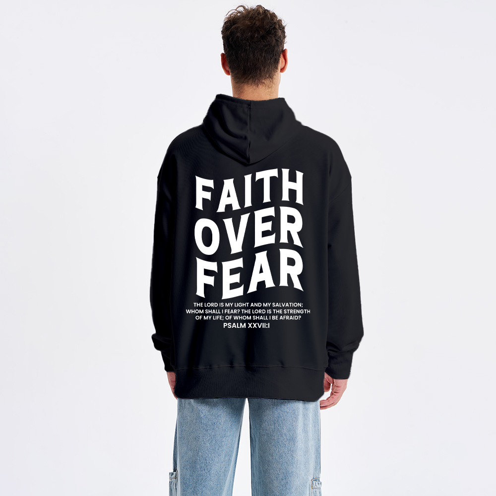 Faith Over Fear Unisex Christian Classic Hoodie