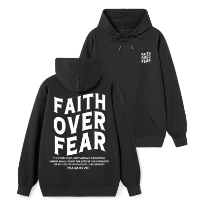 Faith Over Fear Unisex Christian Classic Hoodie