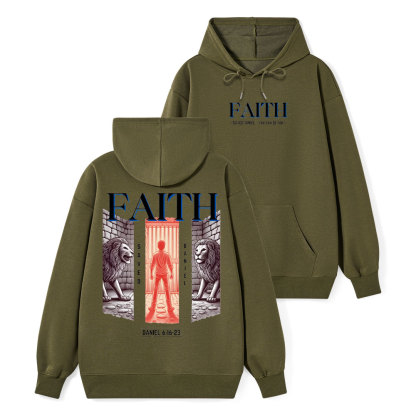 Faith Saved Daniel You Can Be Too Class Christian Hoodie