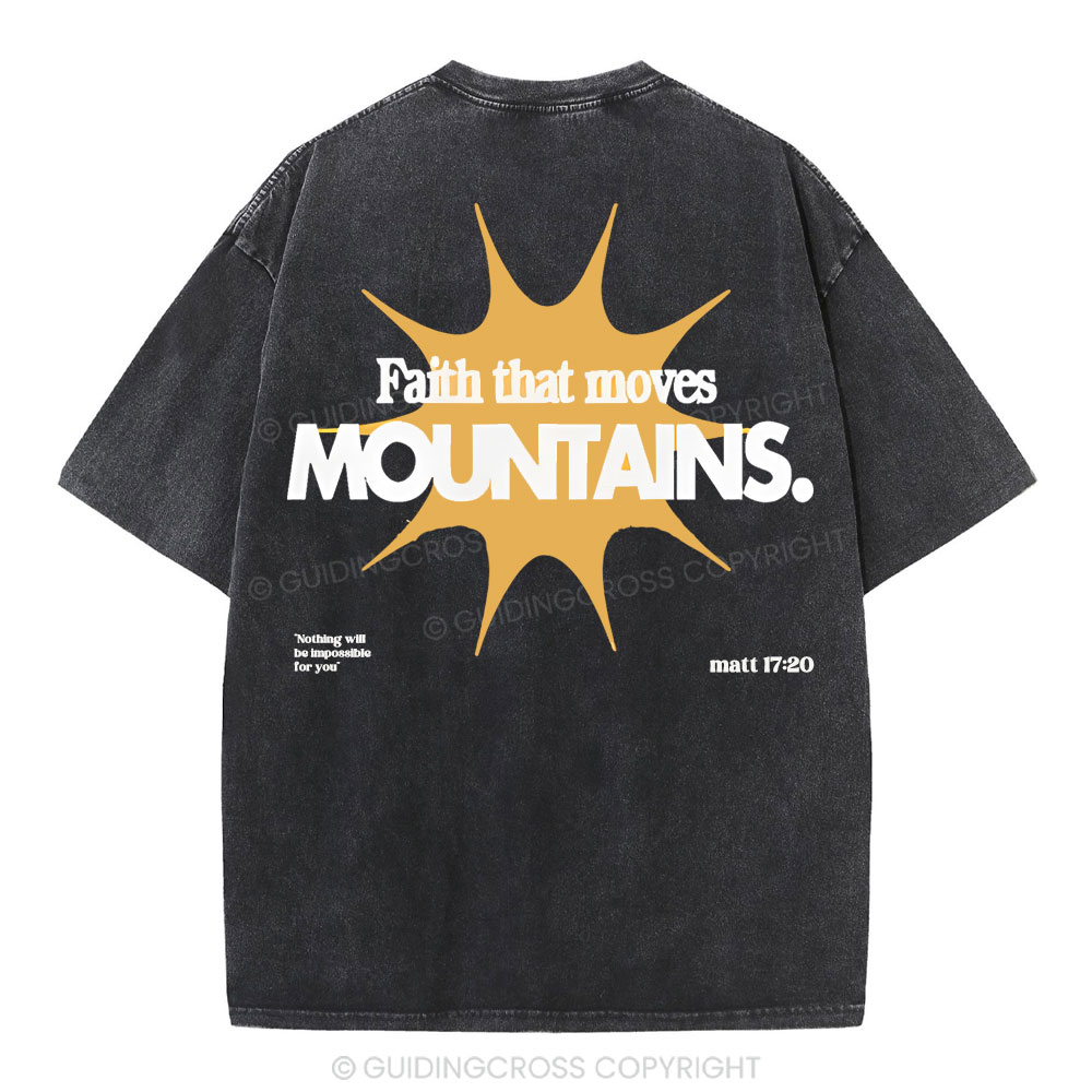 Sample Washed T-Shirt Sale - GuidingCross
