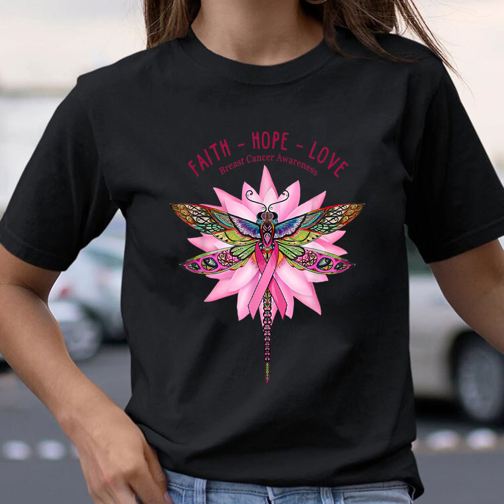 Faith With Hope And Love Christian T-Shirt