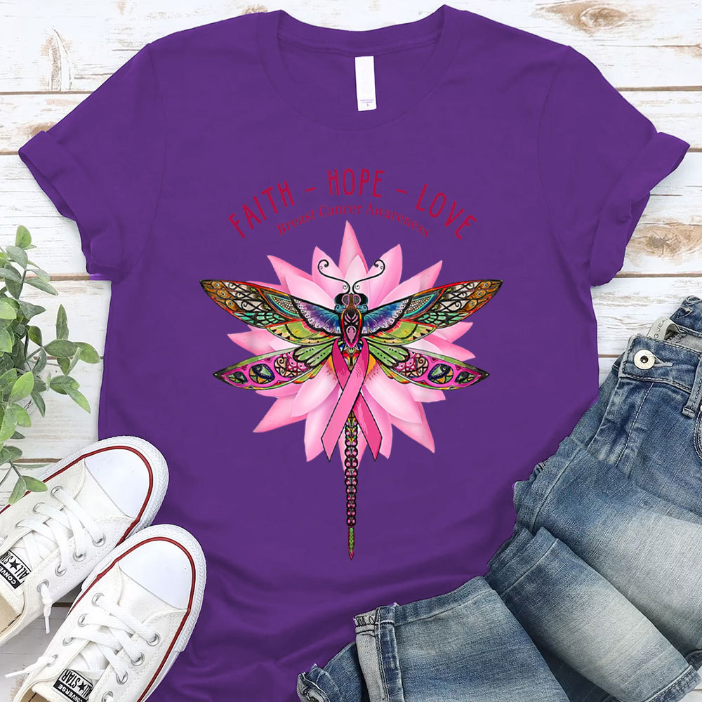 Faith With Hope And Love Christian T-Shirt