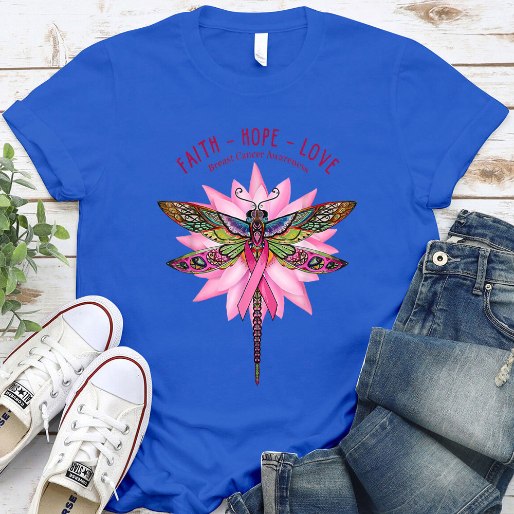 Faith With Hope And Love Christian T-Shirt