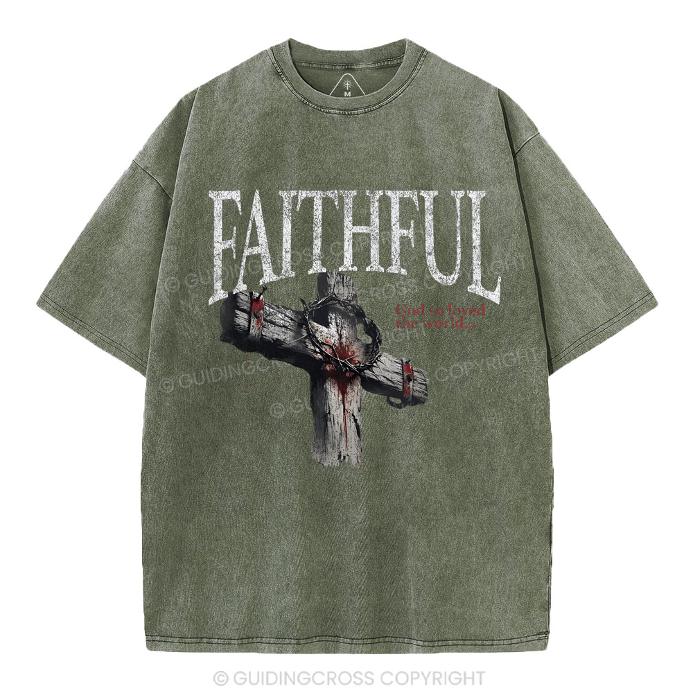 NEW-sample Christian Washed T-Shirt Sale - GuidingCross