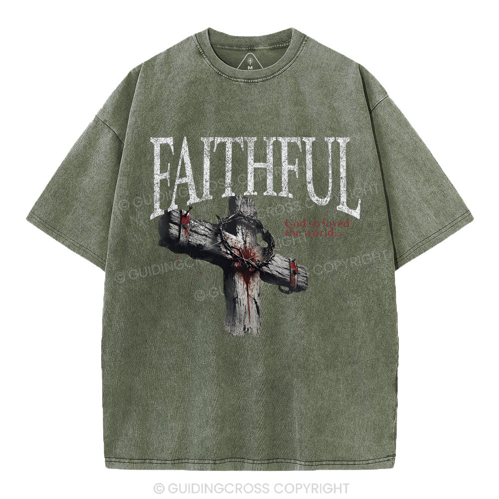 NEW-sample Christian Washed T-Shirt Sale - GuidingCross