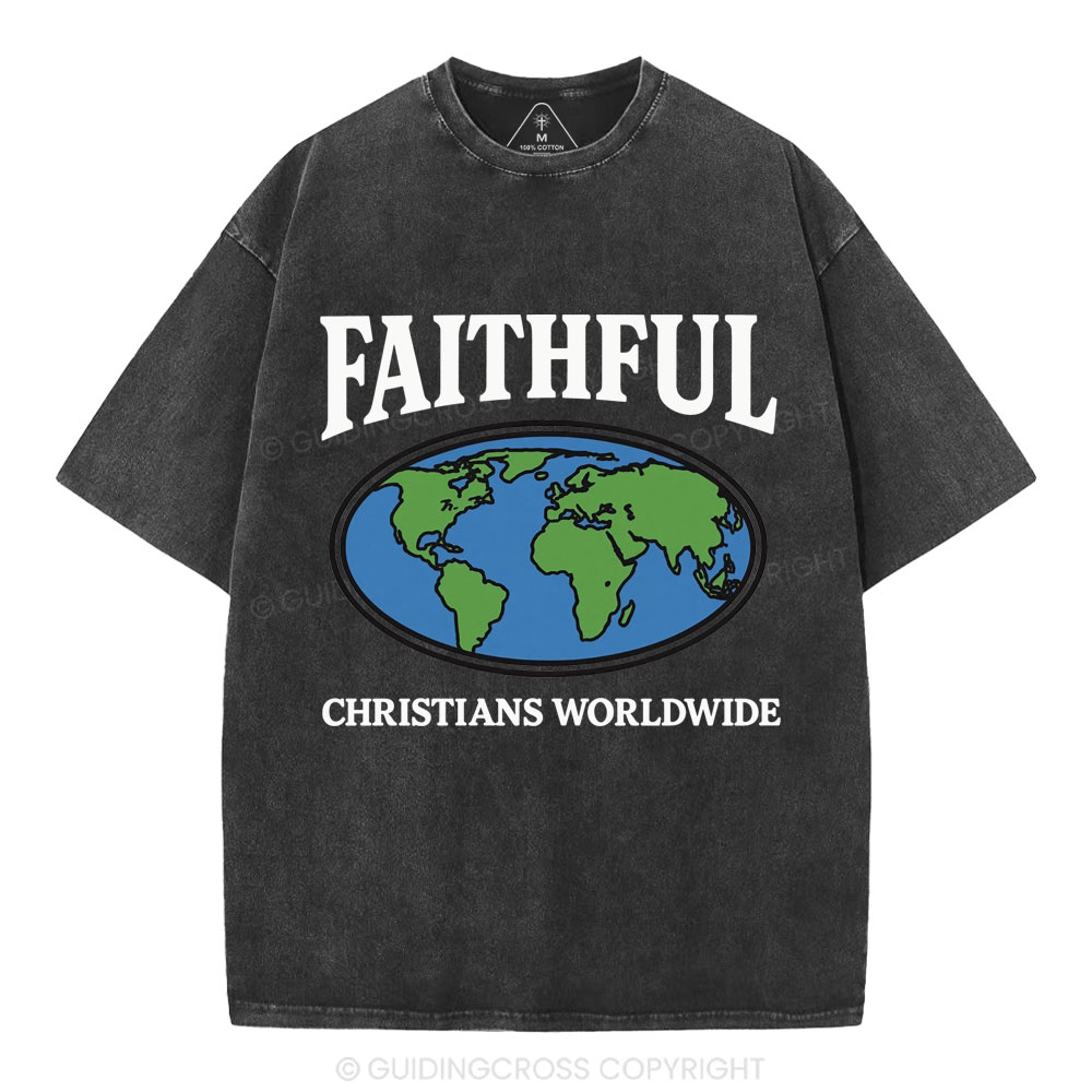 New-Sample Christian Washed T-Shirt Sale - GuidingCross