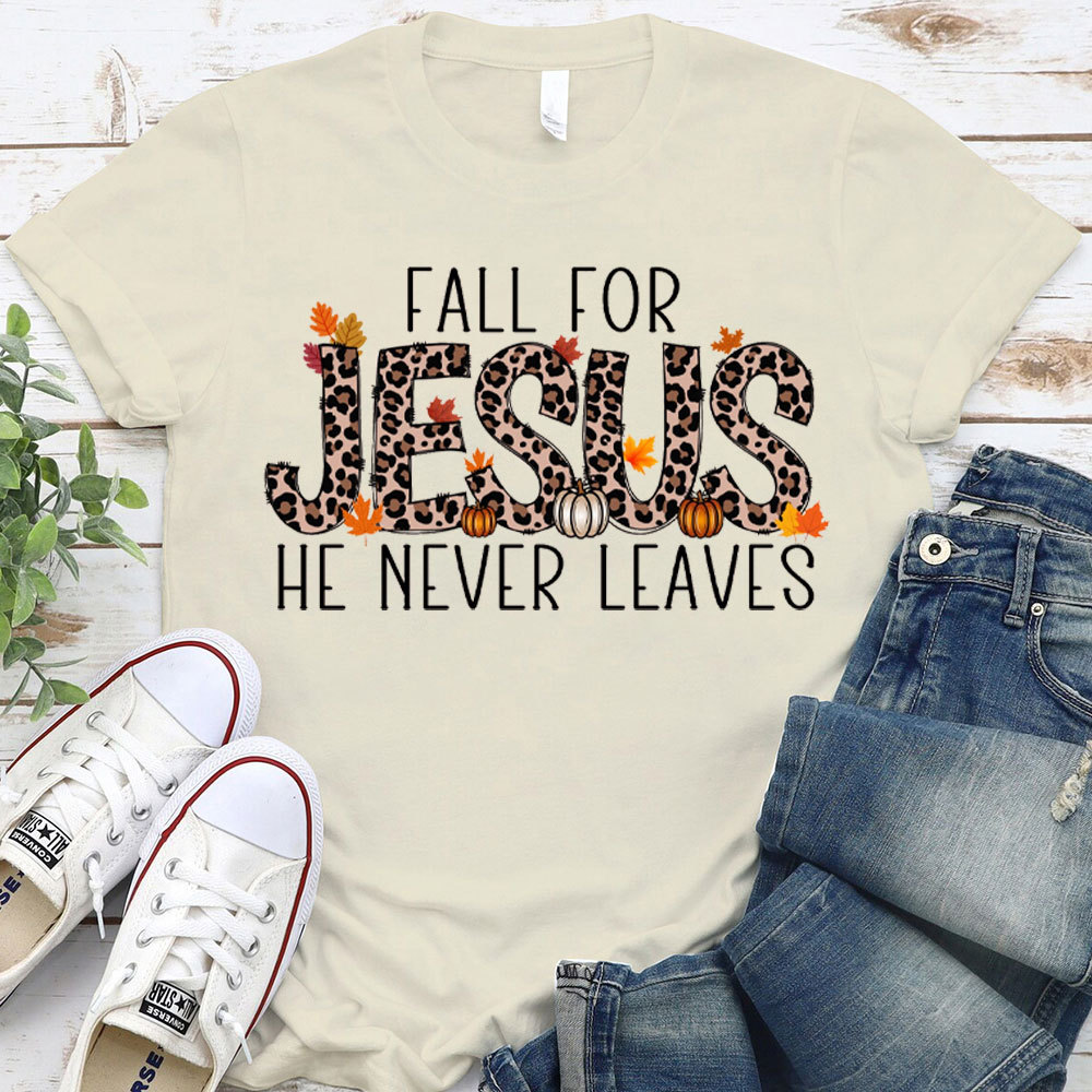 Fall For Jesus Christian T-Shirt