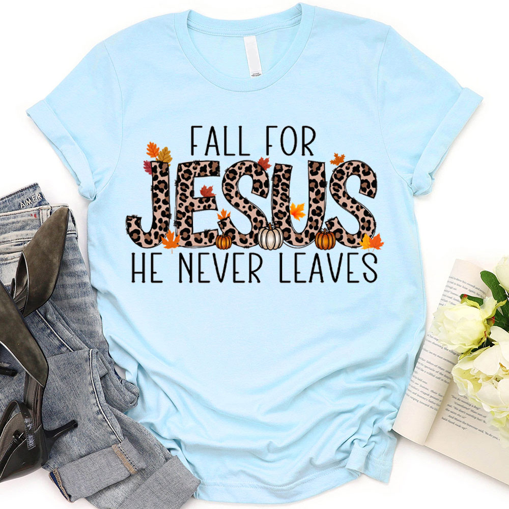 Fall For Jesus Christian T-Shirt
