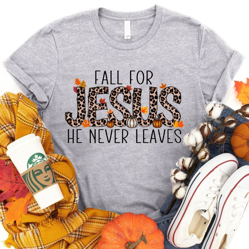 Fall For Jesus Christian T-Shirt