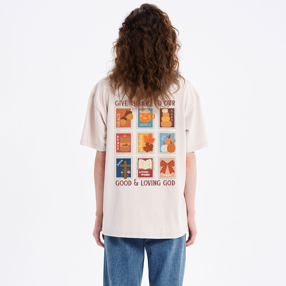 Fall For Jesus Christian Washed T-Shirt