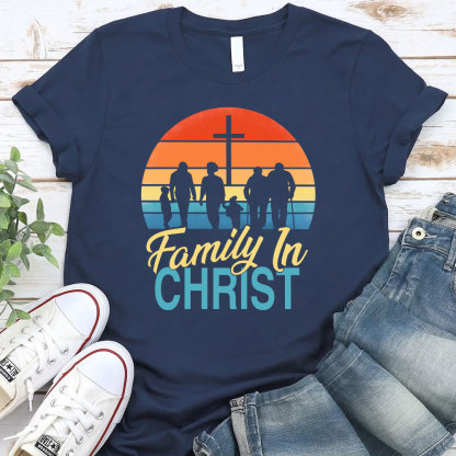 Family In Christ Christian T-Shirt