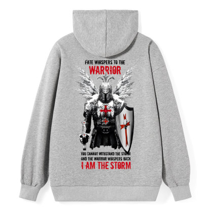 Fate Whispers To The Warrior I Am The Storm Christian Hoodie