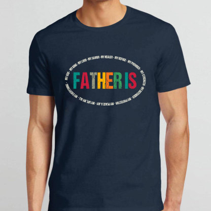 Father Is My Hero Christian T-Shirt