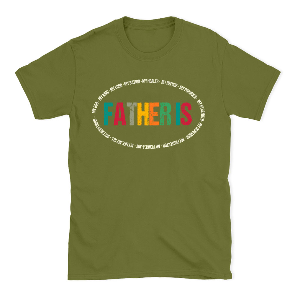 Father Is My Hero Christian T-Shirt