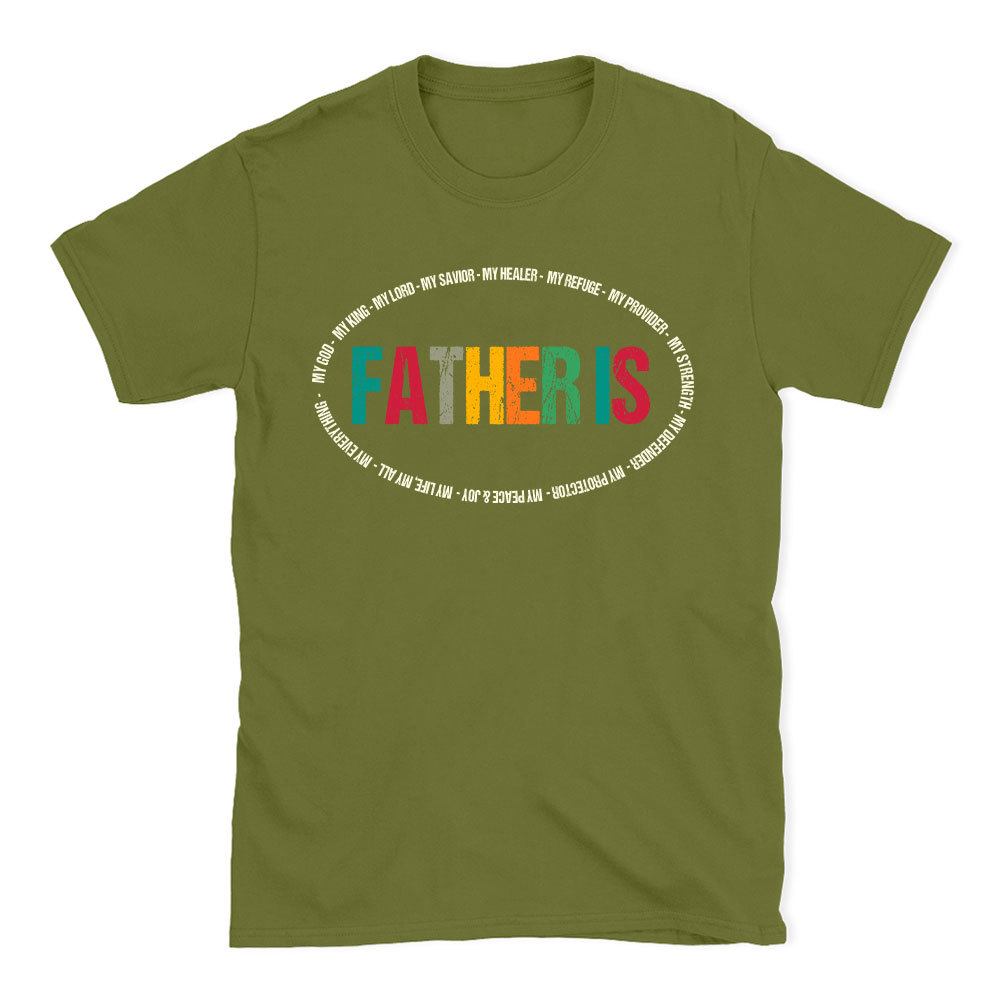 Father Is My Hero Christian T-Shirt